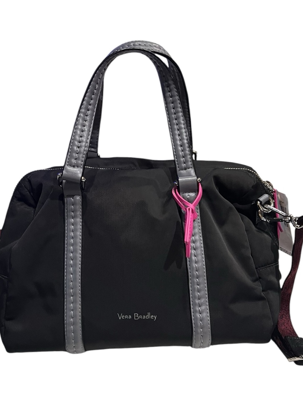 Vera Bradley Midtown Barrel Satchel Crossbody Bag NWT